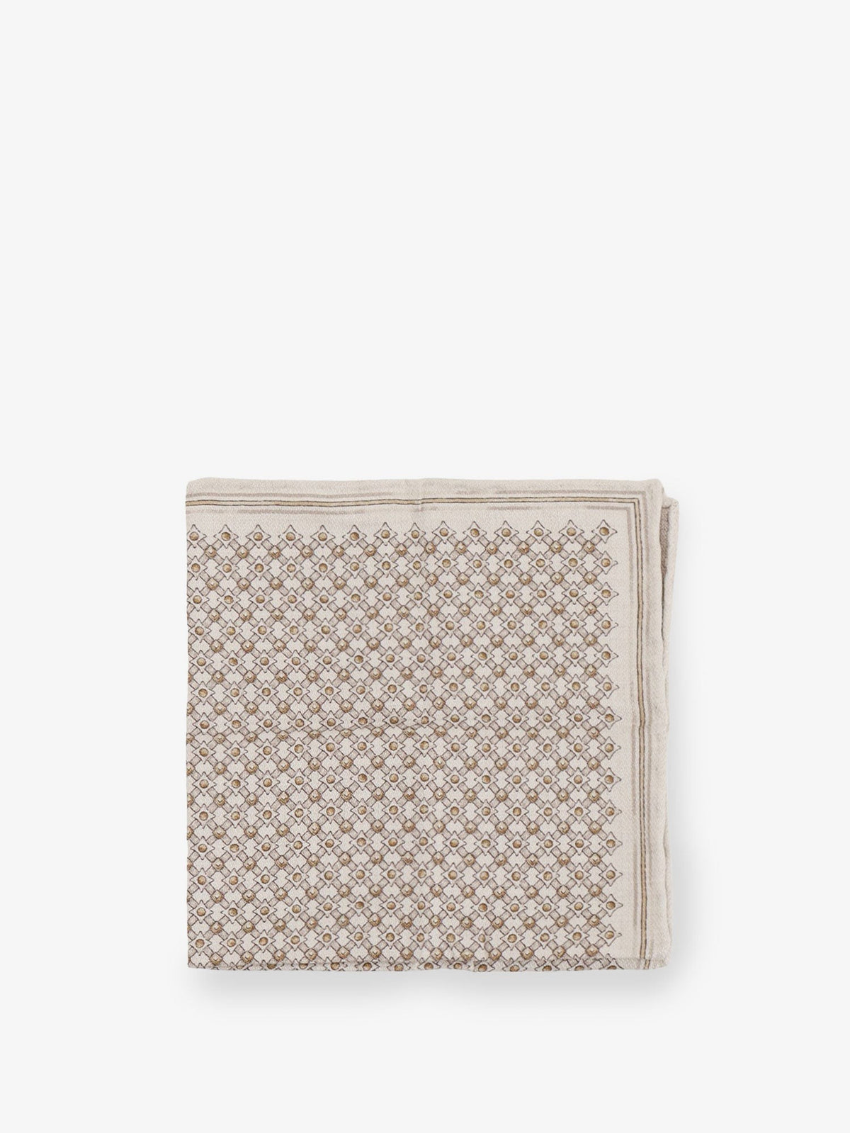 Brunello Cucinelli Men's Silk Pocket Beige