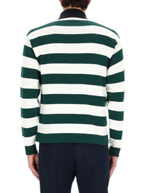 Gucci Men's Silk Polo Green