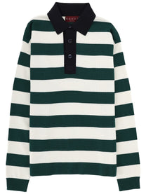 Gucci Men's Silk Polo Green