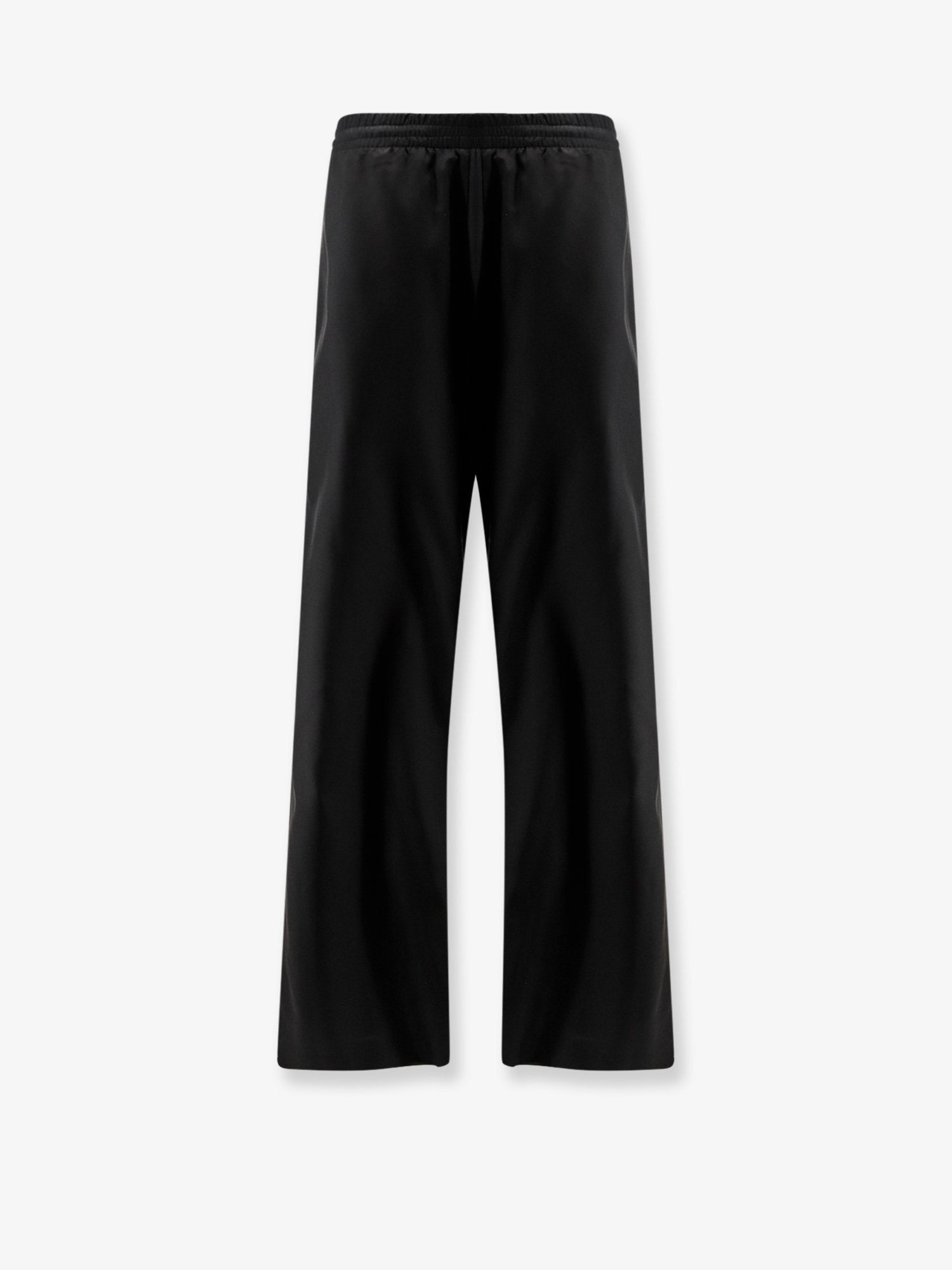 Gucci Men's Silk Poplin Leisure Trousers Black