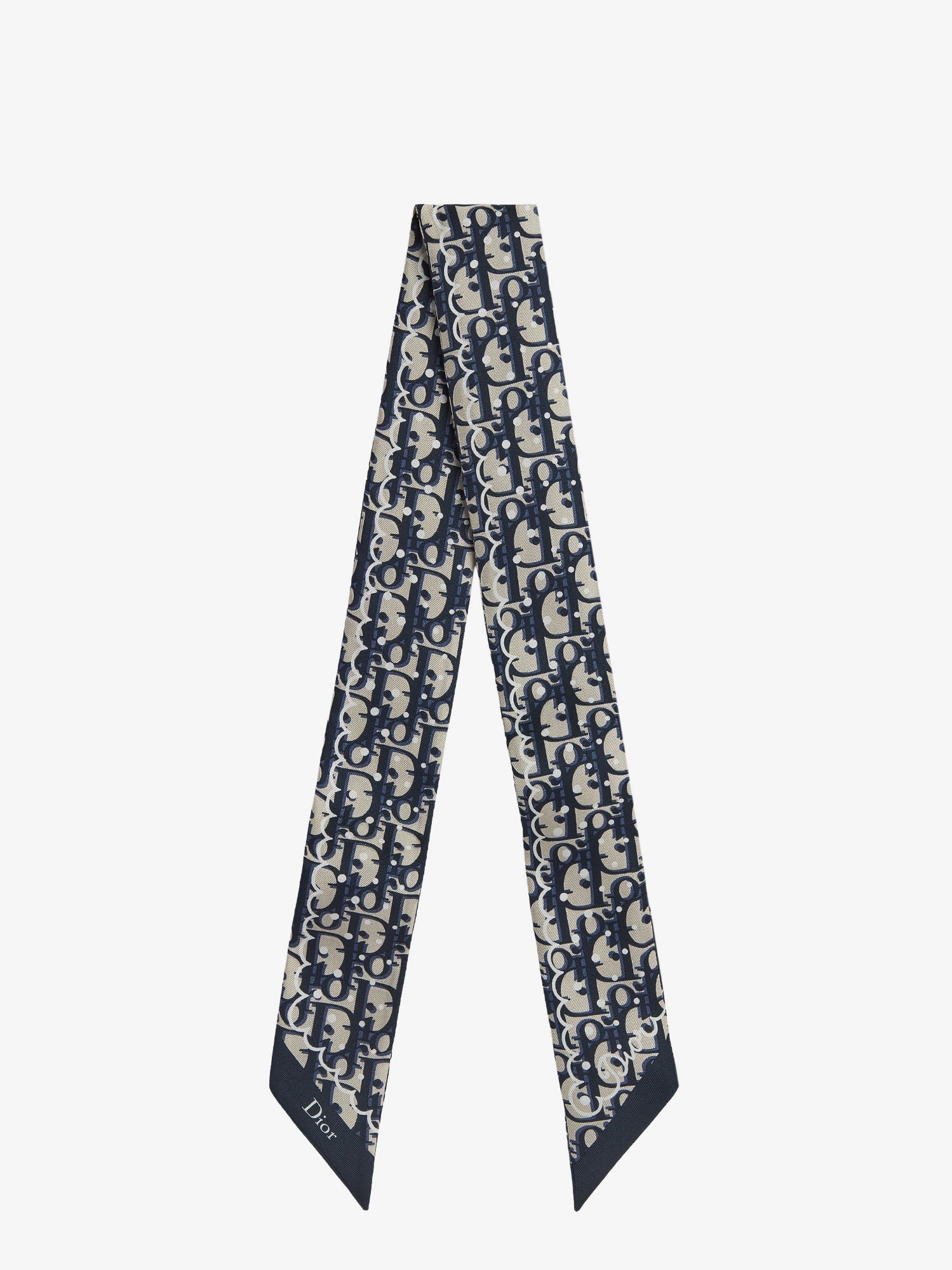 Dior Women's Silk Scarf Blue