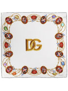 Dolce &amp; Gabbana Women's Silk Scarf Black