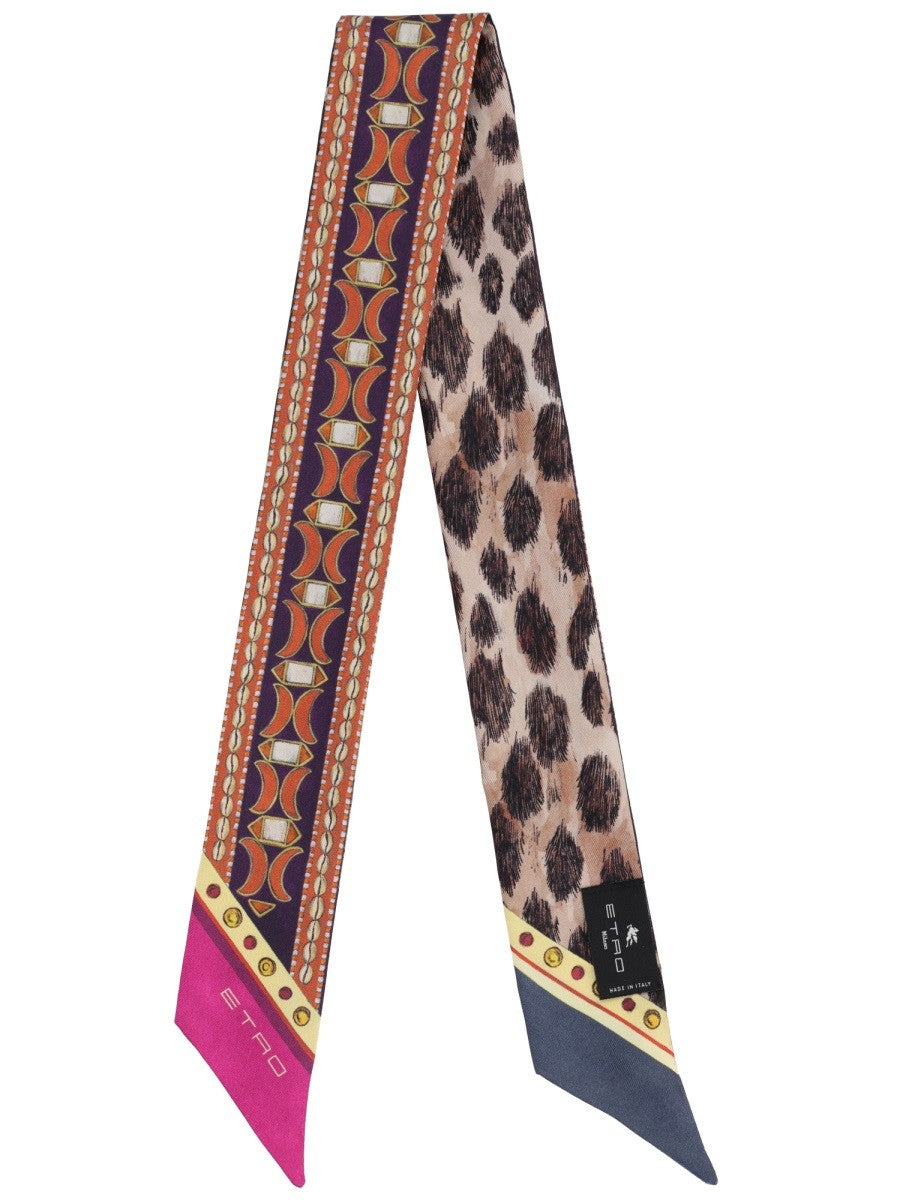 Etro Women's Silk Scarf Multicolor