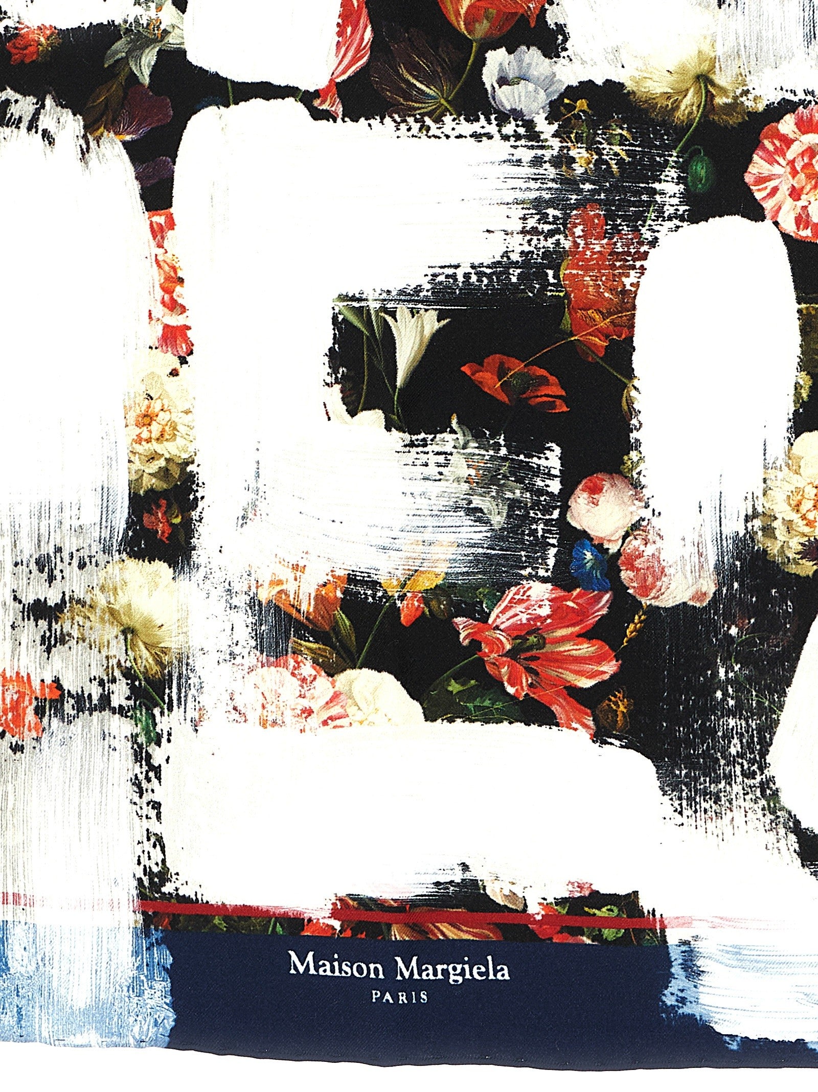 Maison Margiela Silk Scarf Gold