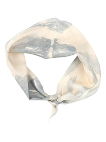 Alysi Women's Silk Scarf Blue