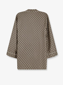 Gucci Women's Silk Shirt Beige