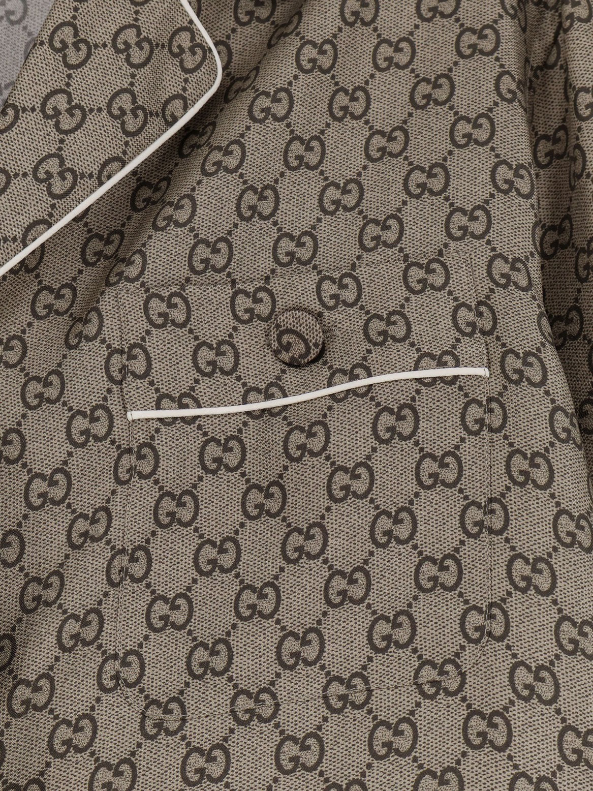 Gucci Women's Silk Shirt Beige
