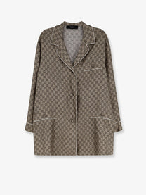 Gucci Women's Silk Shirt Beige