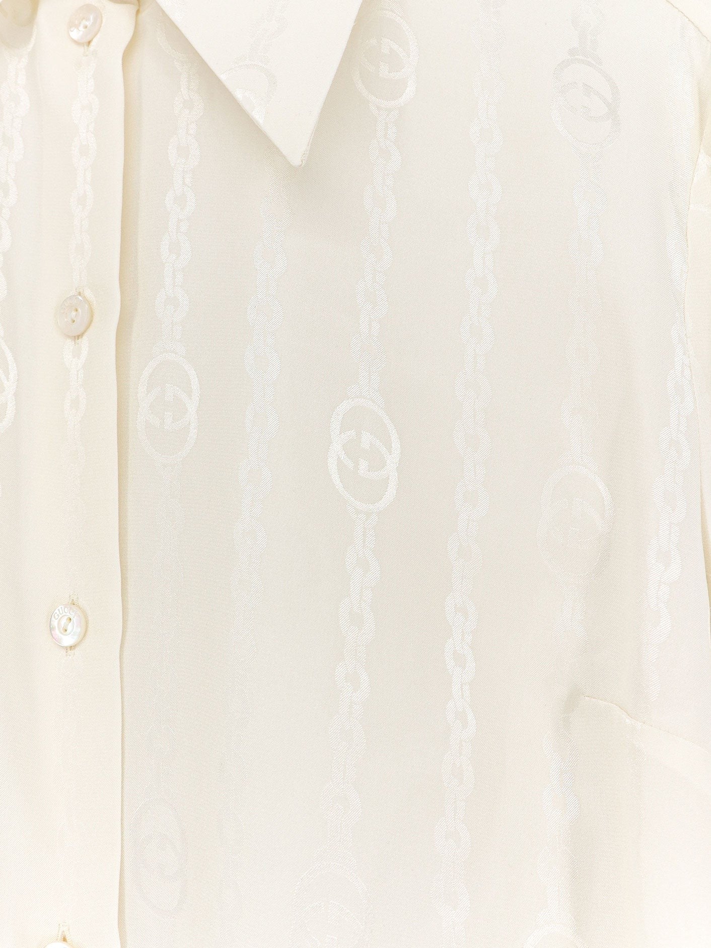 Gucci Women's Silk Shirt White