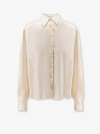 Brunello Cucinelli Women's Silk Shirt PANAMA