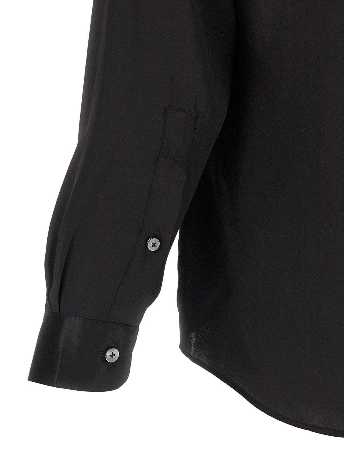 Riviera Project Silk Shirt Black, view 4