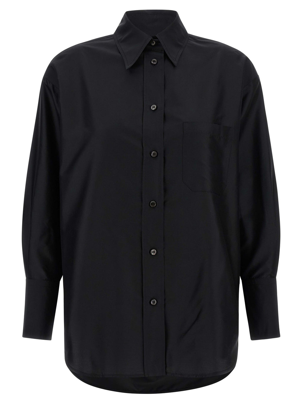 Alberto Biani Silk Shirt Black