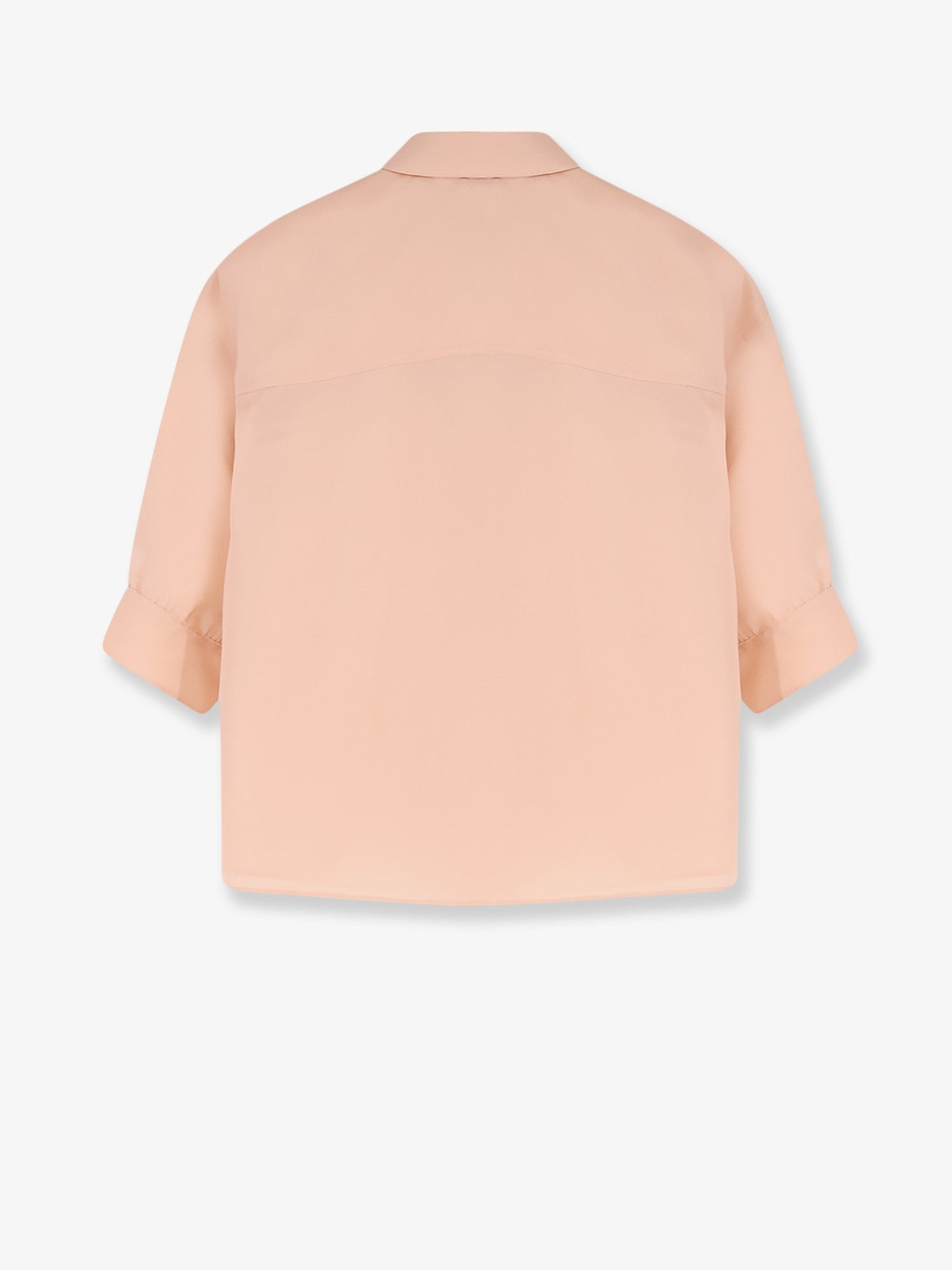 Alberta Ferretti Women's Silk Shirt Beige
