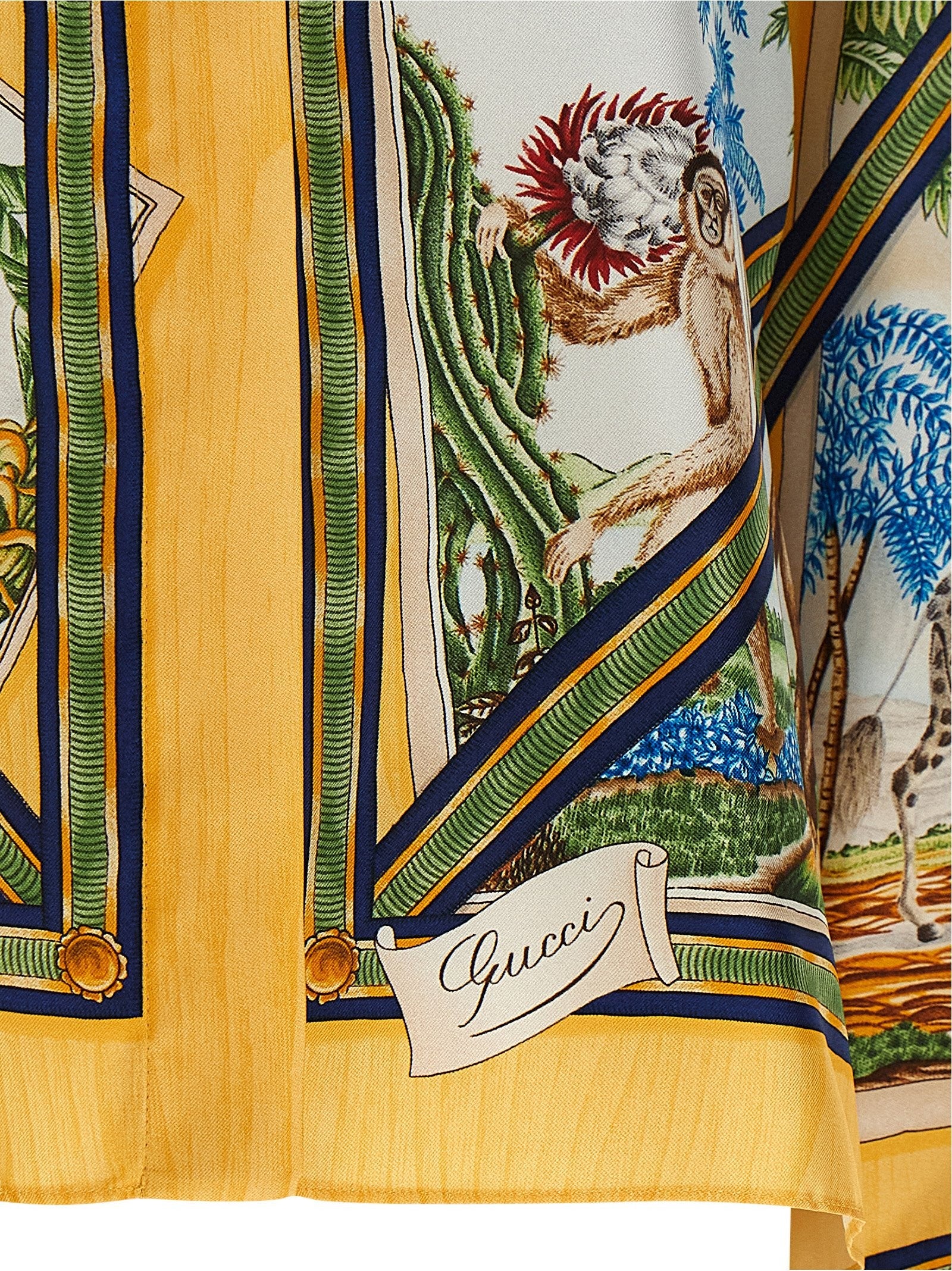 Gucci Silk Shirt Gold