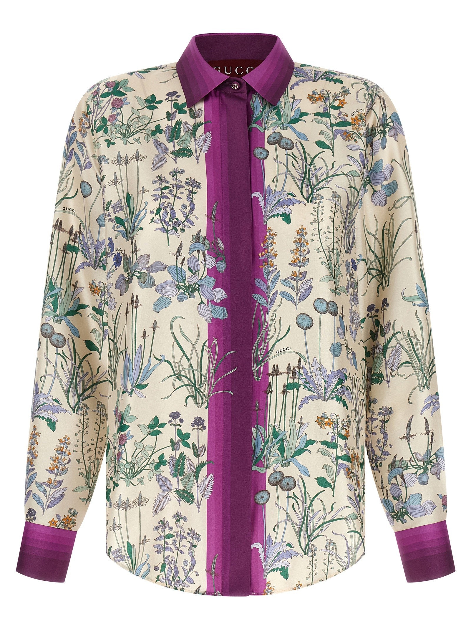 Gucci Silk Shirt Gold