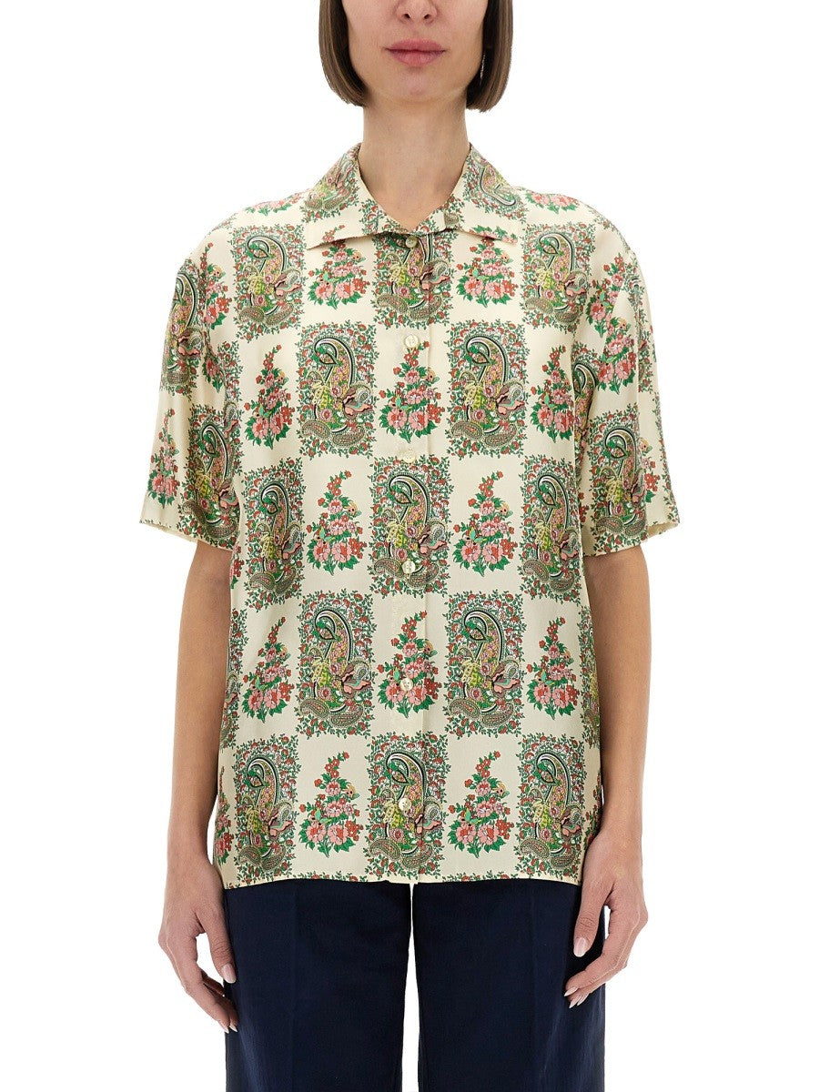 Etro Women's Silk Shirt Multicolor