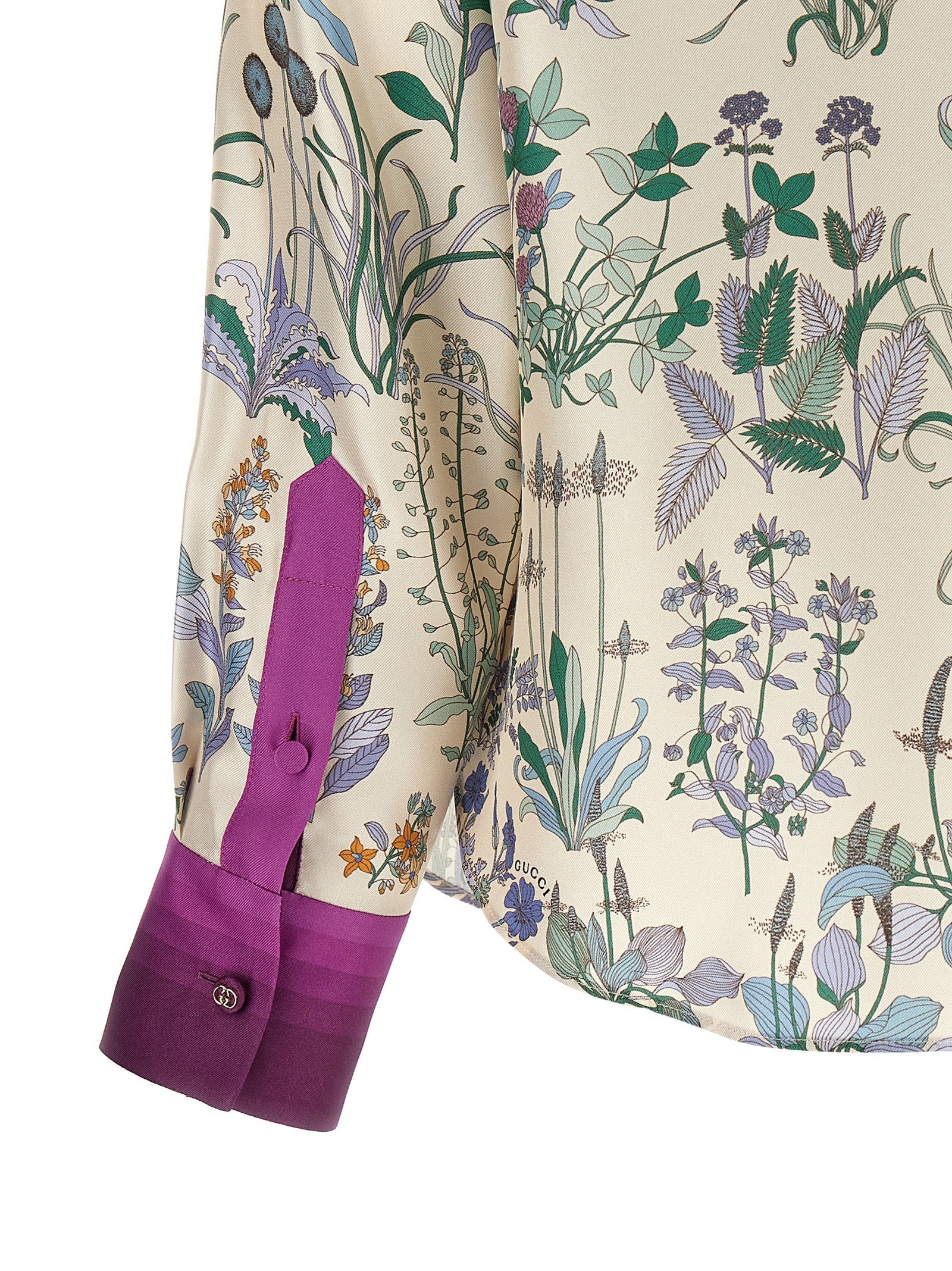 Gucci Silk Shirt Gold