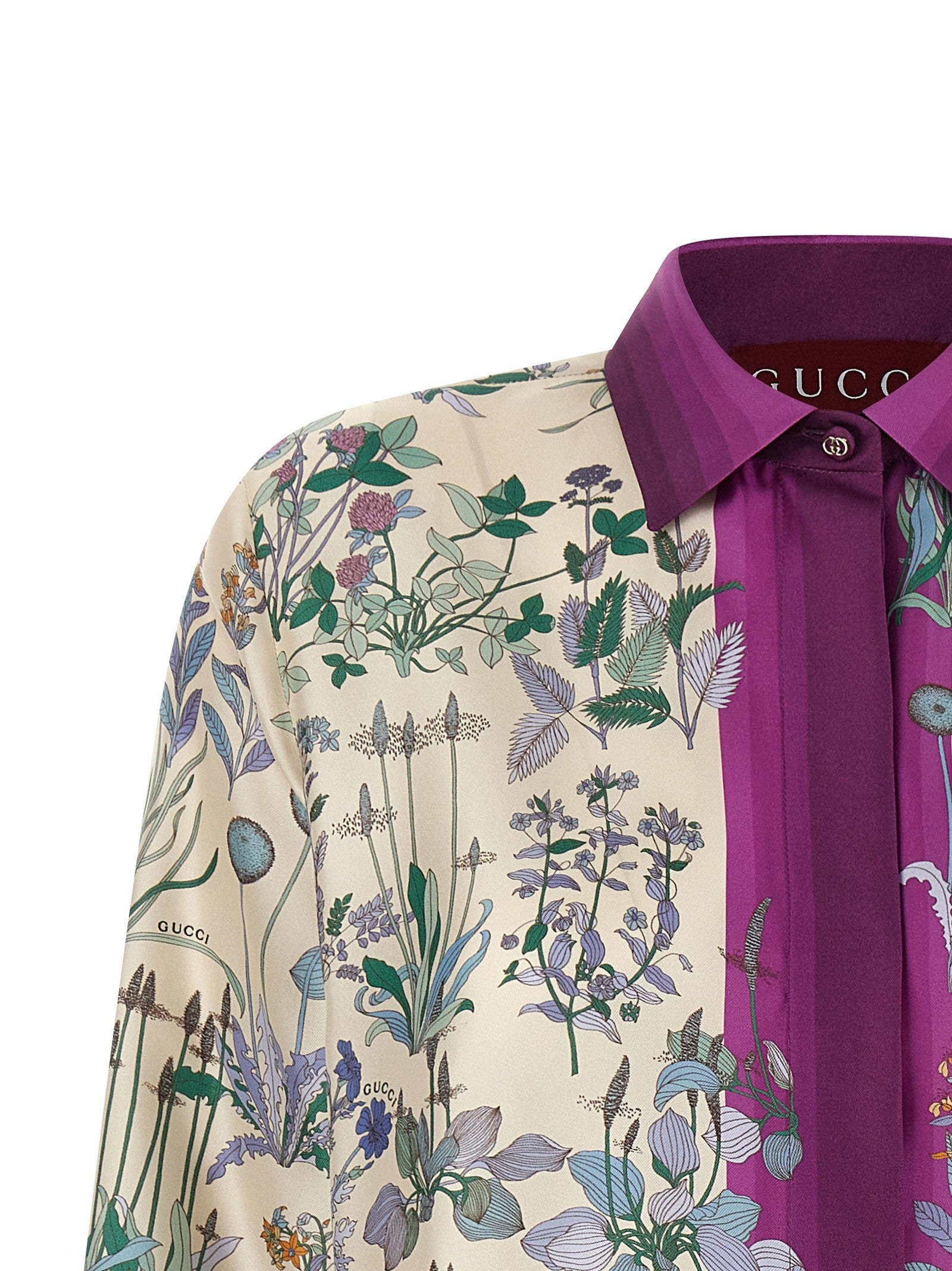 Gucci Silk Shirt Gold