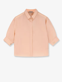 Alberta Ferretti Women's Silk Shirt Beige