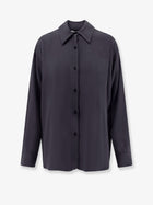 Alysi Women's Silk Shirt Purple