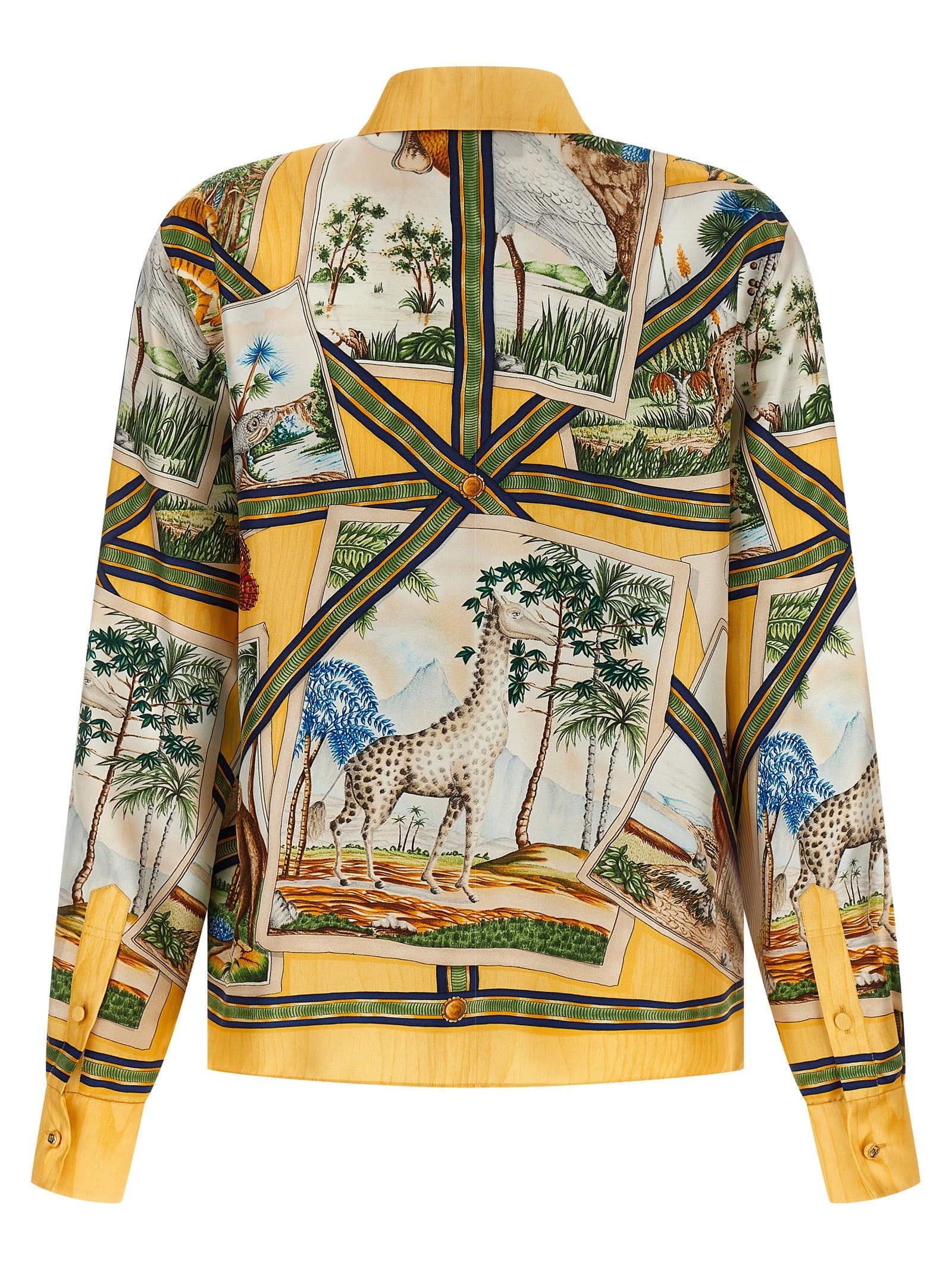 Gucci Silk Shirt Gold