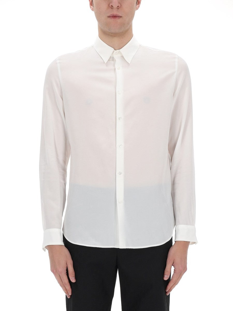Gucci Men's Silk Shirt White