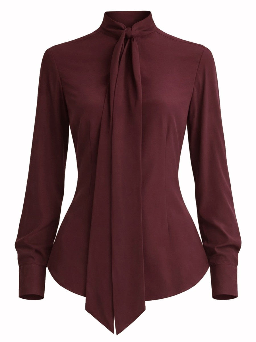 Stella McCartney Women's Silk Shirt Red