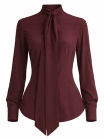 Stella McCartney Women's Silk Shirt Red