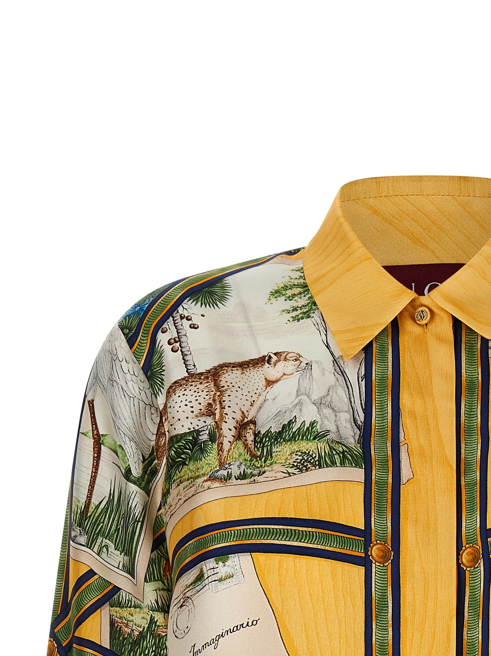 Gucci Silk Shirt Gold