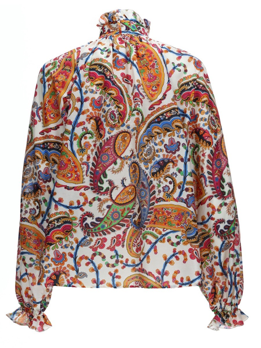 ETRO Women's Silk Shirt Multicolor