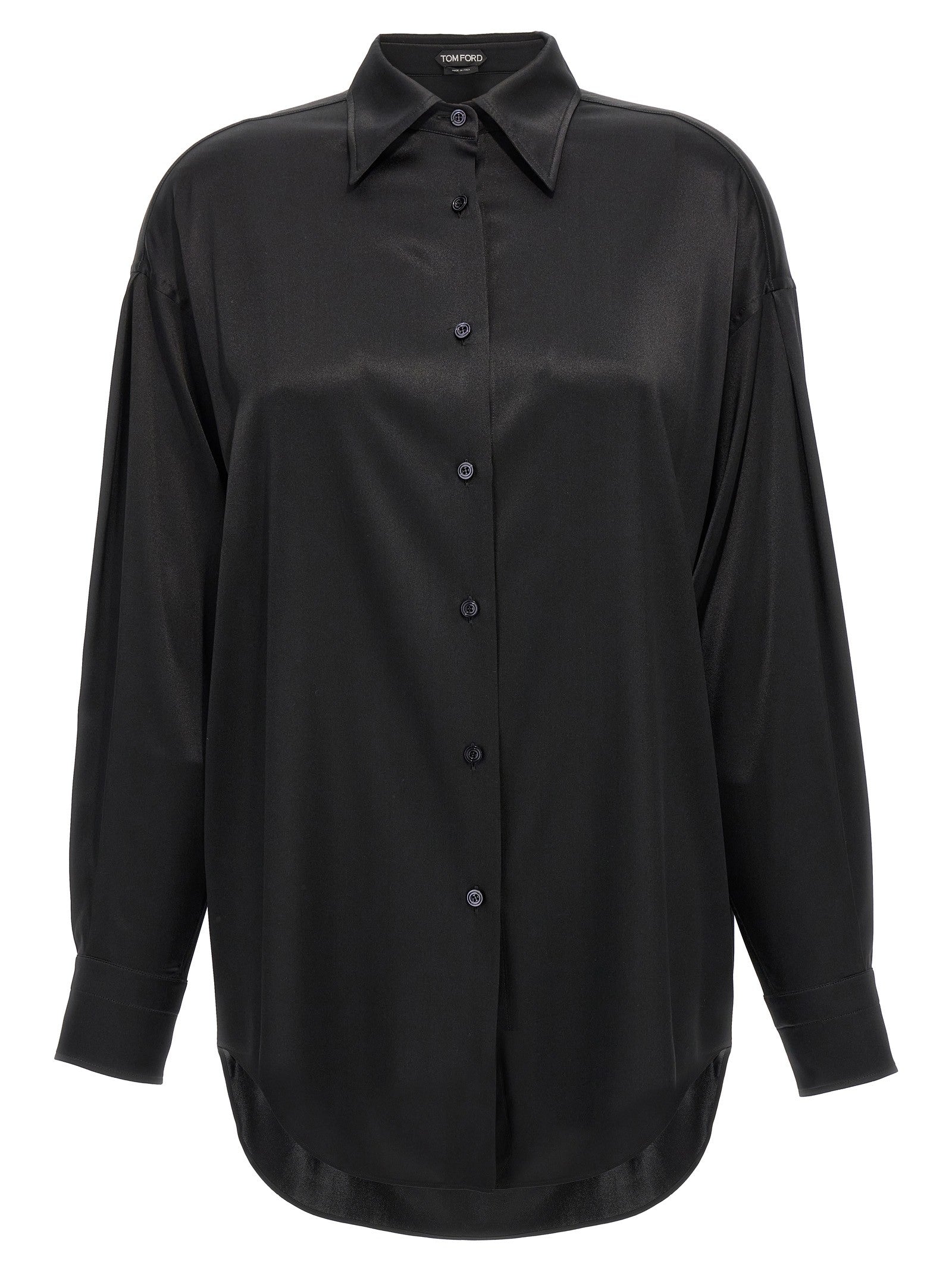 Tom Ford Silk Shirt Black