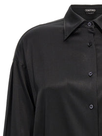 Tom Ford Silk Shirt Black