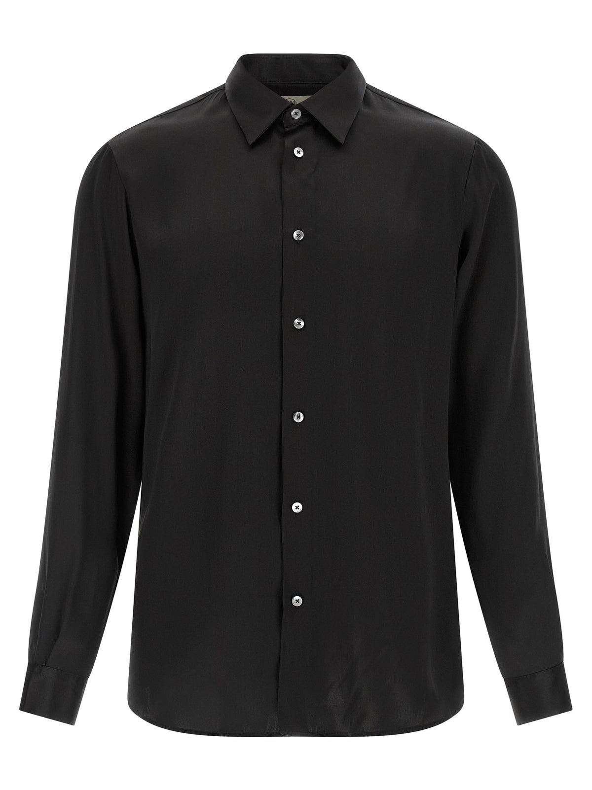 Riviera Project Silk Shirt Black