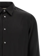 Riviera Project Silk Shirt Black, view 3