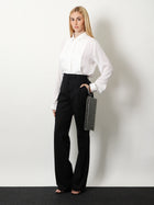Tom Ford Women's Silk Shirt White, view 2