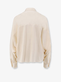Brunello Cucinelli Women's Silk Shirt PANAMA