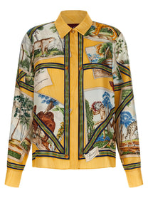 Gucci Silk Shirt Gold