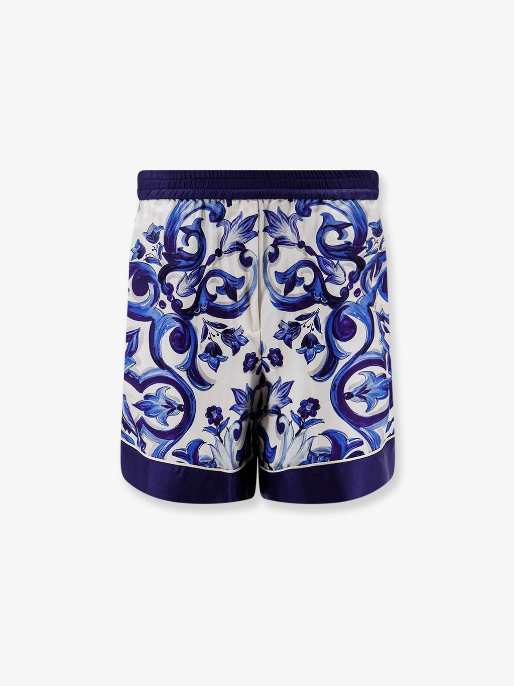 Dolce &amp; Gabbana Women's Silk Shorts Blue
