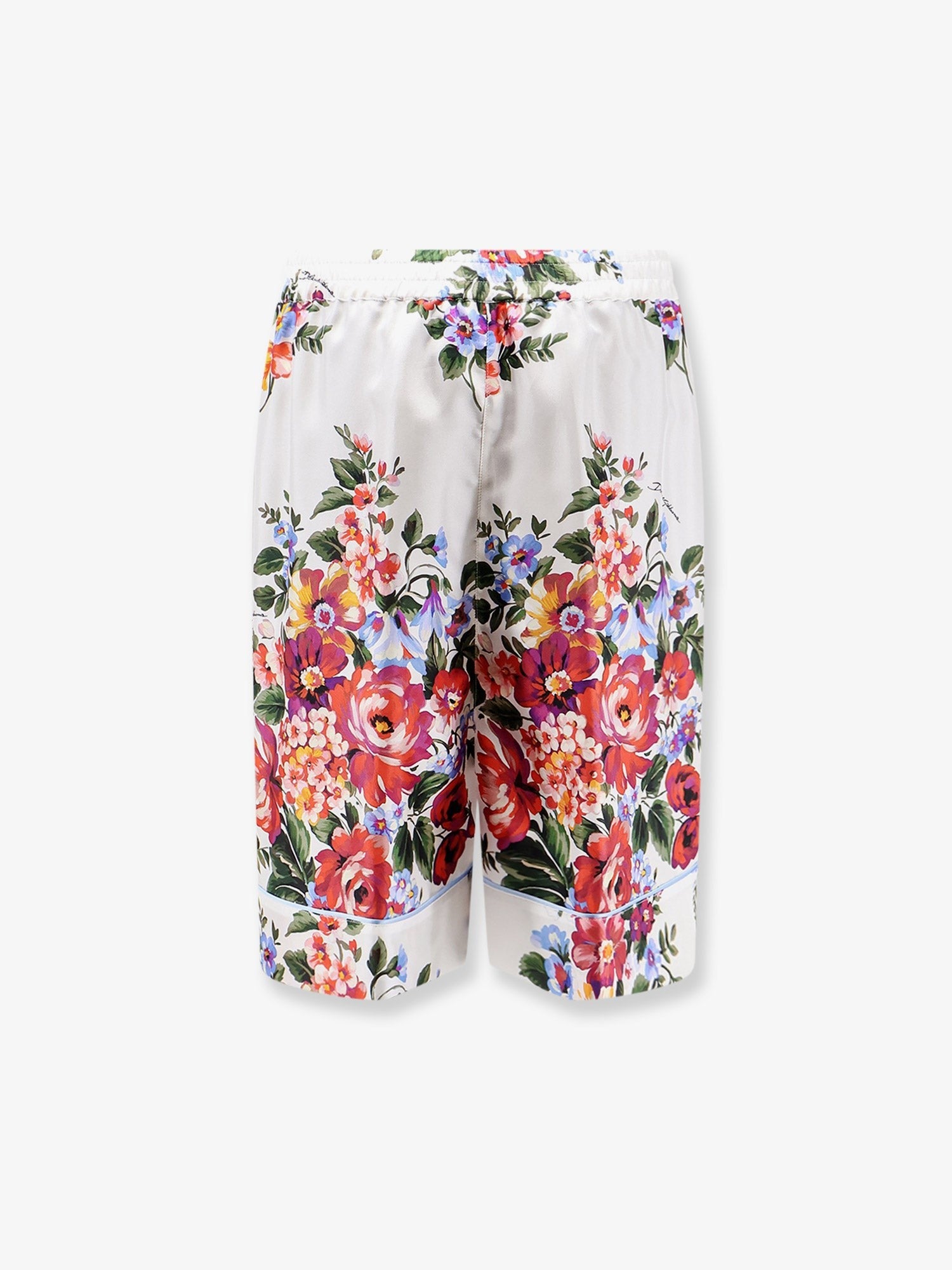 Dolce &amp; Gabbana Women's Silk Shorts White
