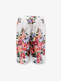 Dolce &amp; Gabbana Women's Silk Shorts White