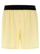 Tom Ford Silk Shorts Yellow