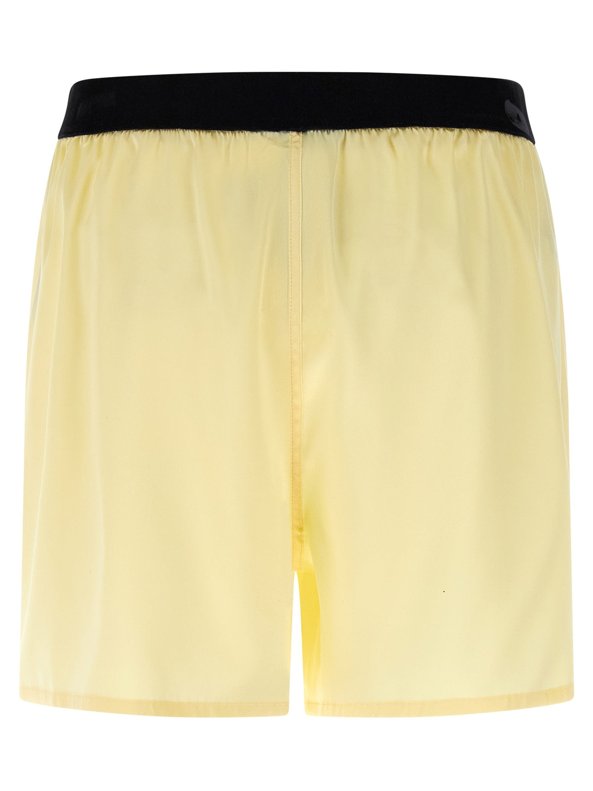 Tom Ford Silk Shorts Yellow, view 2