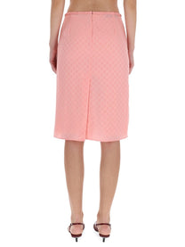 Gucci Women's Silk Skirt Blue