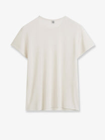 Toteme Women's Silk Sweater White