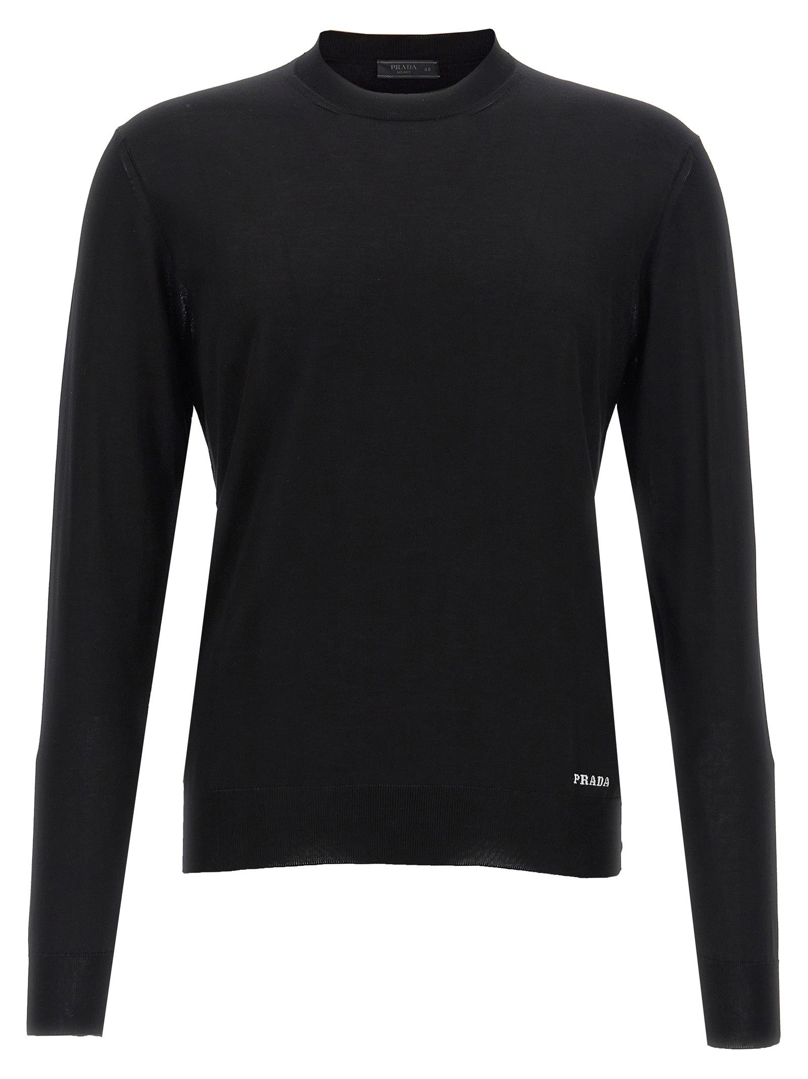 PRADA Silk Sweater Black