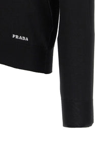 PRADA Silk Sweater Black