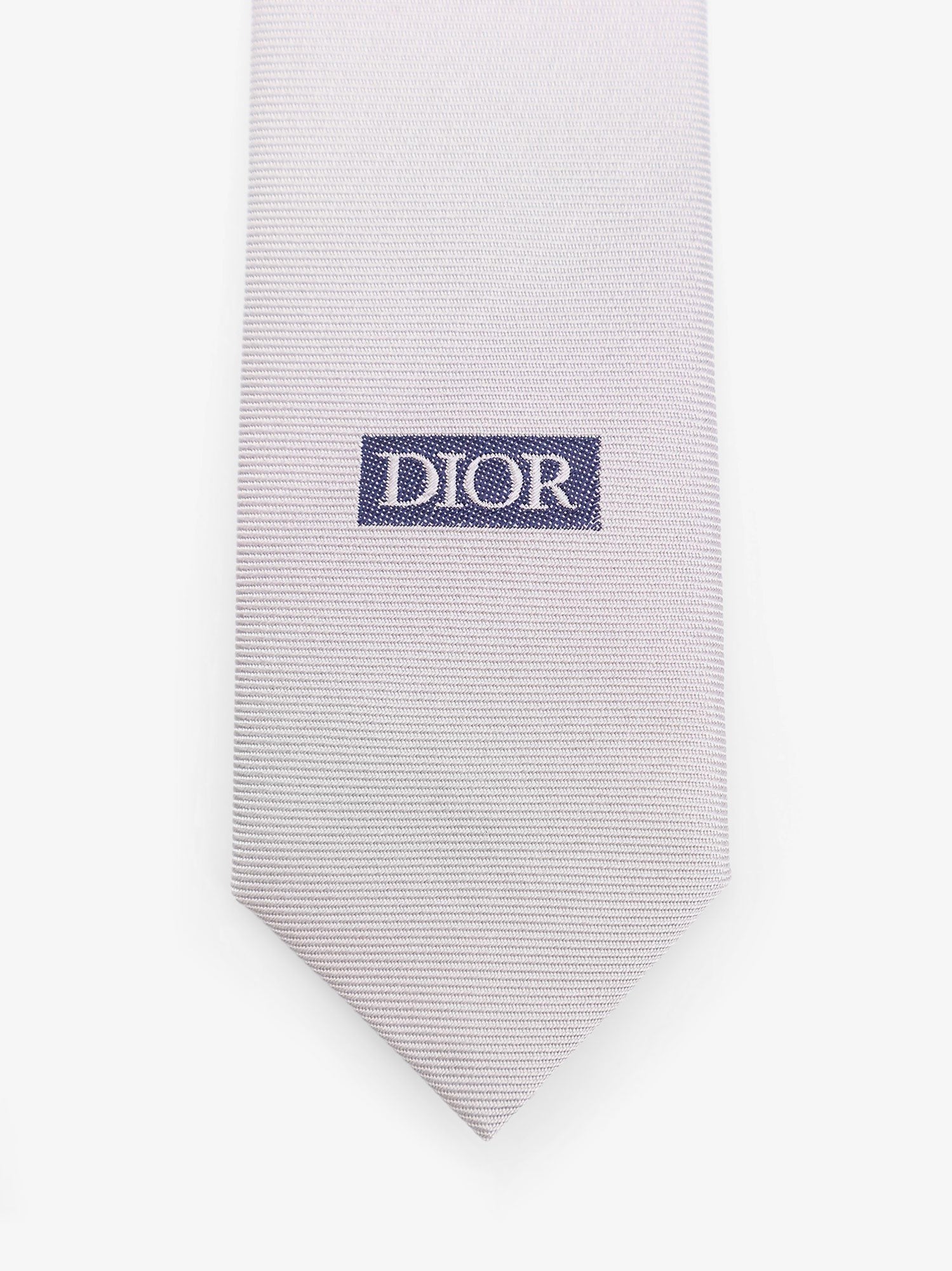 Dior Men's Silk Tie Grey Dior
