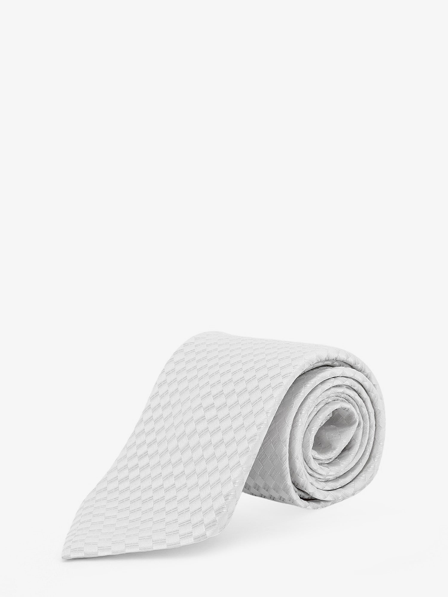 Tom Ford Men's Silk Tie Silver