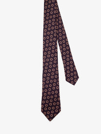 Kiton Men's Silk Tie Gold