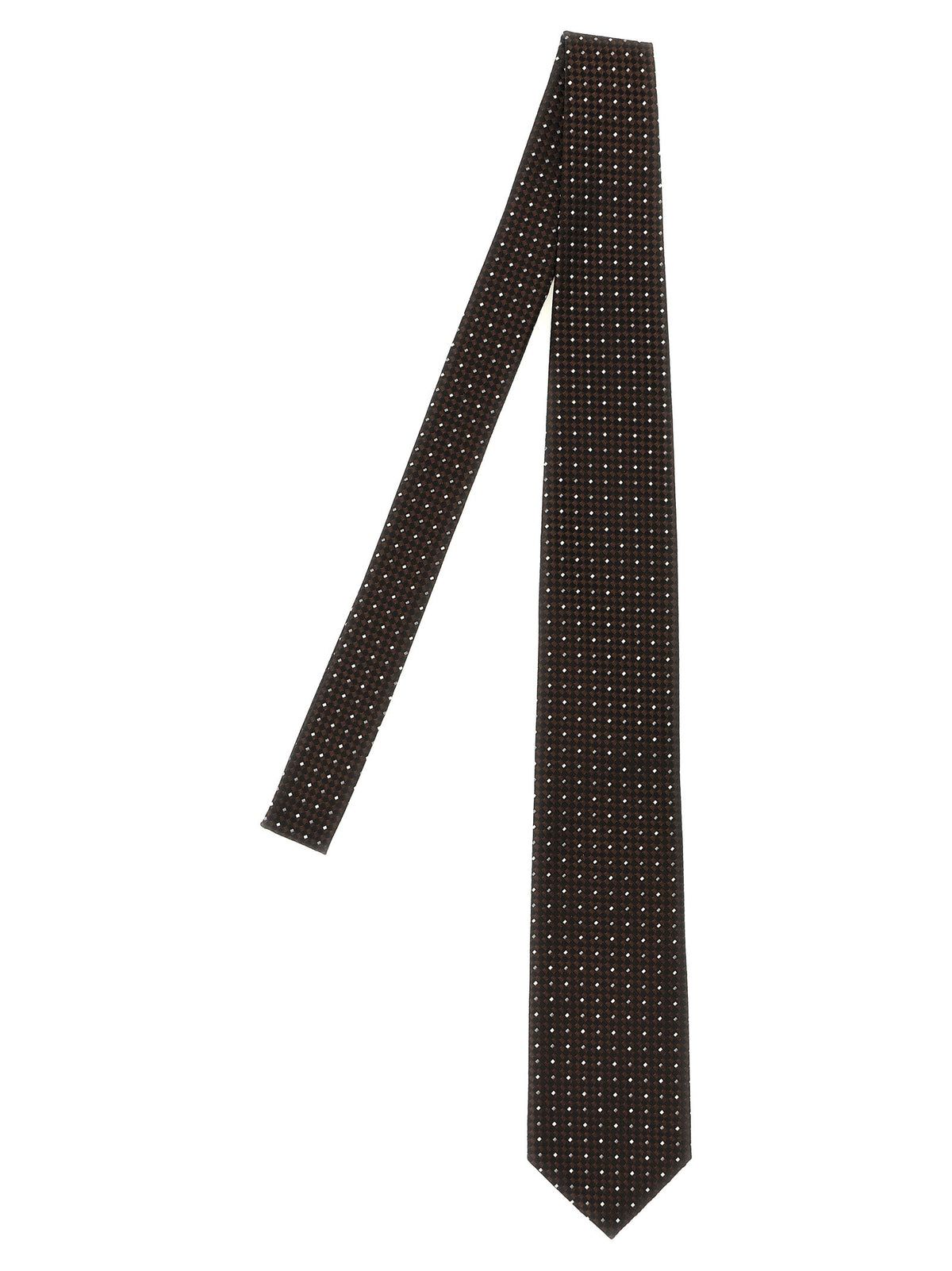 Tom Ford Silk Tie Brown